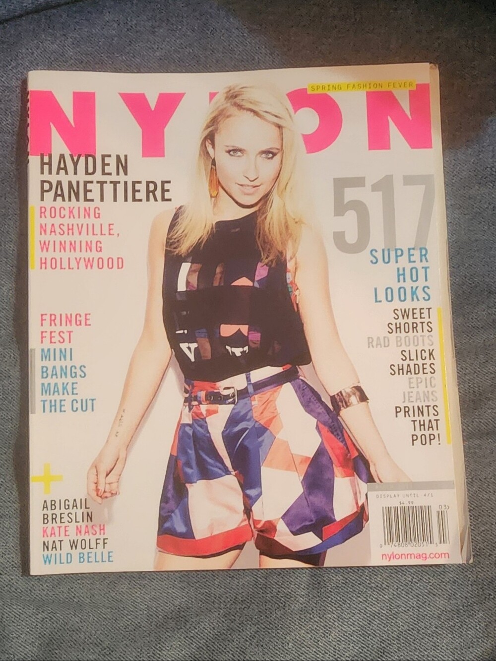 Hayden Panetierre Nylon Magazine